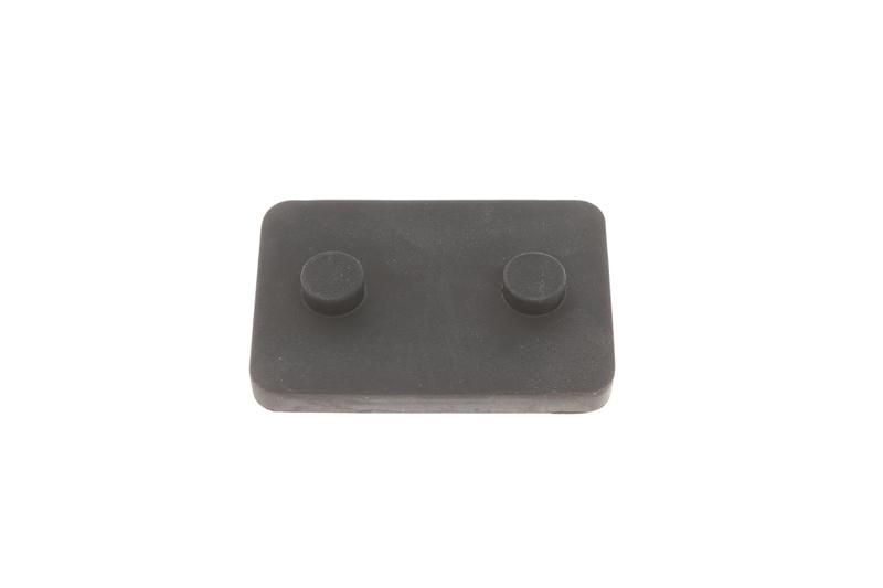 Rubber pressure disc