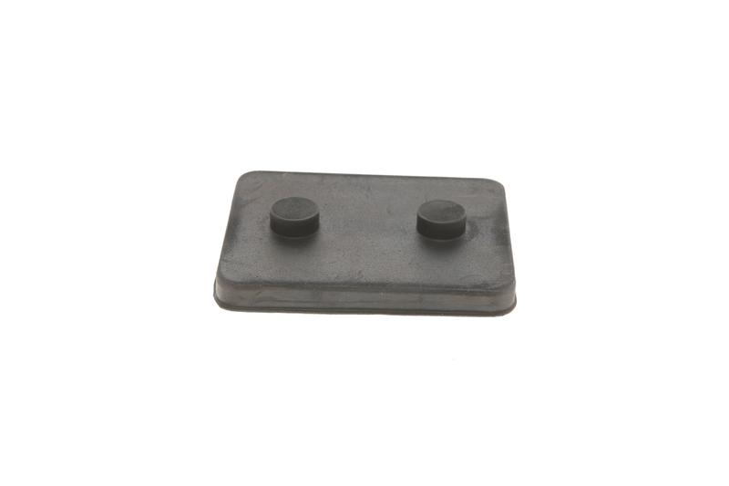 Rubber pressure disc