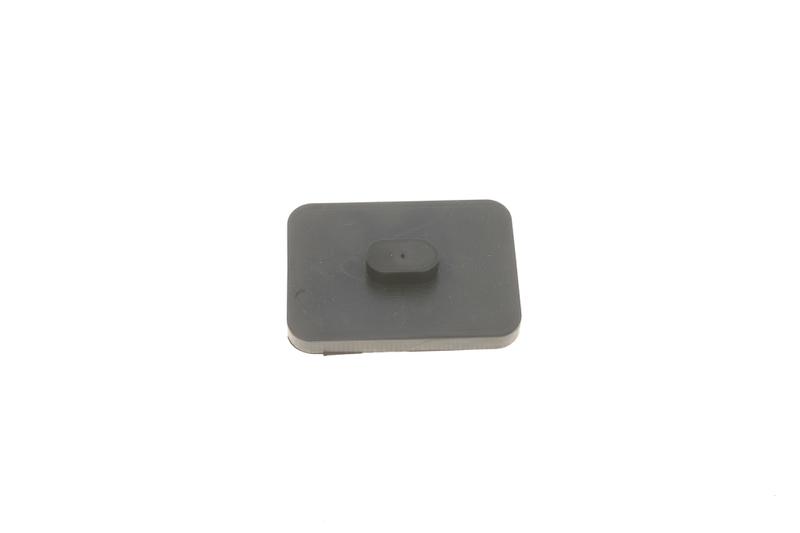 Rubber pressure disc