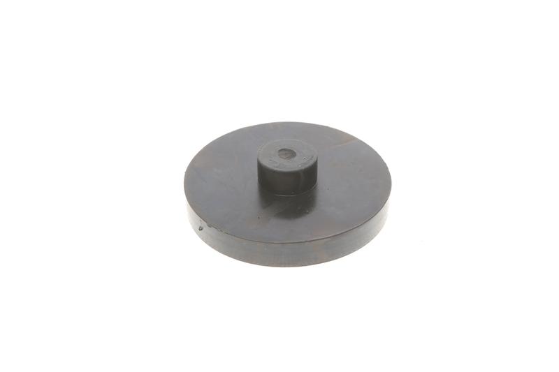 Rubber pressure disc