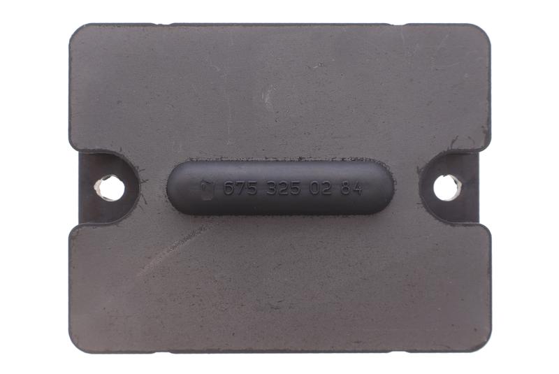 Rubber pressure disc