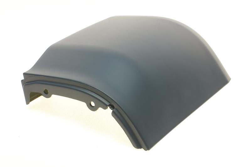 Rear bumper corner